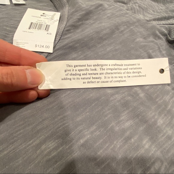 NWT Wilt Asymmetrical Hem Long-sleeve Shirt - Picture 4 of 6